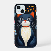 かわいい猫iPhoneケース iPhone 15ケース (裏面)