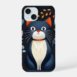 かわいい猫iPhoneケース iPhone 15ケース