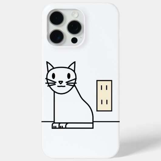 かわいい猫iPhone / iPadケース Case-Mate iPhoneケース (裏面)