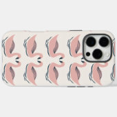 かわいい猫LOVE iPhoneケースとポープリント Case-Mate iPhoneケース (裏面 (横))