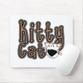 かわいい猫Tシャツとギフト マウスパッド (マウス)