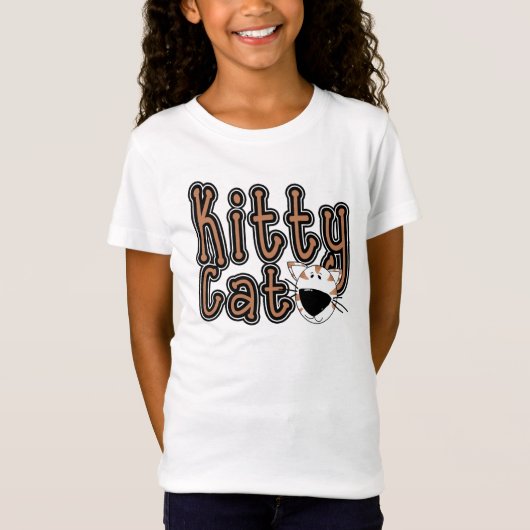 かわいい猫Tシャツとギフト Tシャツ (正面)