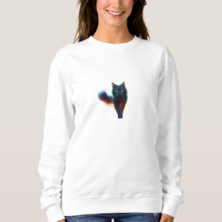 かわいい猫Tシャツ スウェットシャツ