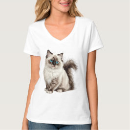 かわいい猫Tシャツ 猫ママ 猫パパ Tシャツ