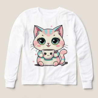 かわいい猫Tシャツ – 猫好きにぴったり