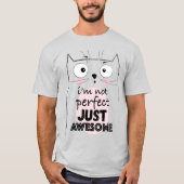 かわいい猫Tシャツ Tシャツ (正面)