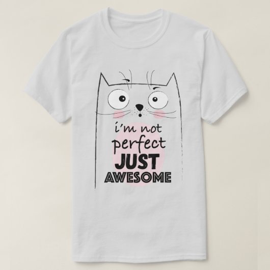 かわいい猫Tシャツ Tシャツ (デザイン正面)