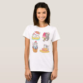 かわいい猫Tシャツ Tシャツ (正面フル)