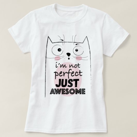 かわいい猫Tシャツ Tシャツ (デザイン正面)