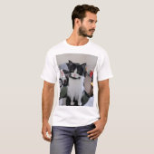 かわいい猫Tシャツ Tシャツ (正面フル)