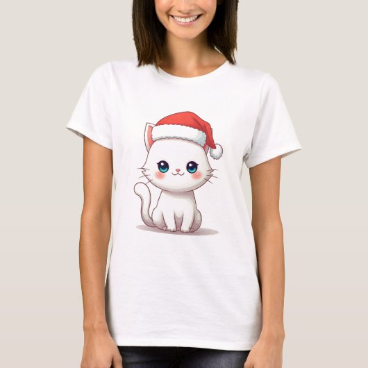 かわいい猫Tシャツ Tシャツ (正面)
