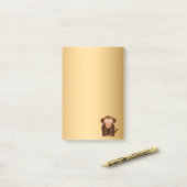 かわいい猿 ポストイット (デスク上)