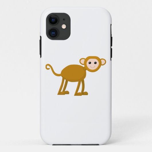 かわいい猿 Case-Mate iPhoneケース (裏面)