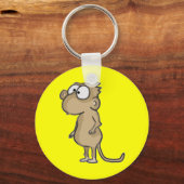 かわいい猿Keychain キーホルダー (正面)