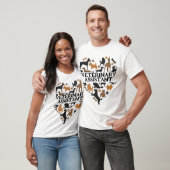 かわいい獣医スタッフ獣医アシスタント Tシャツ (ユニセックス)