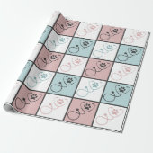 かわいい獣医テック獣医アシスタント ラッピングペーパー (アンロールド)