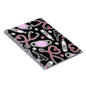 かわいい獣医/獣医の技術者愛 ノートブック (右側)