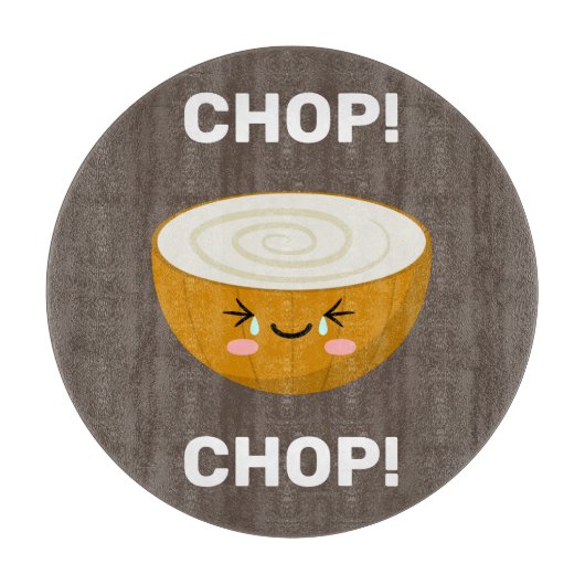 かわいい玉ねぎ切断板 カッティングボード (正面)