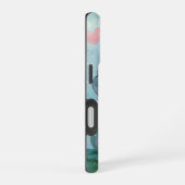 かわいい王室のカエルのアニメのケース iPhone 16ケース (右側面)