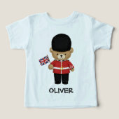 かわいい王室のガードテディベア (デザイン正面)