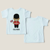 かわいい王室のガードテディベア (デザイン正面&裏面)