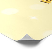 かわいい王室の子犬の漫画 ポスター (角)