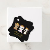 かわいい王様がクマ公に感謝 フェイバータグ (インサイチュ)