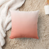 かわいい珊瑚のグラデーション クッション (ブランケット)