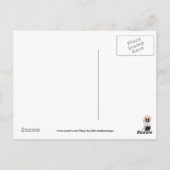 かわいい理容師ショップありがとうはがき ポストカード (裏面)