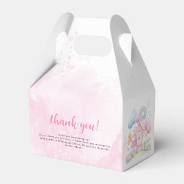 かわいい甘いお菓子の赤ちゃんシャワーお願いボックス フェイバーボックス