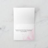 かわいい甘いお菓子の赤ちゃんシャワー サンキューカード (内部)