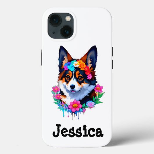 かわいい甘いコルギパピーiPhone / iPadケース Case-Mate iPhoneケース (裏面)