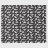 かわいい甘いサメ漫画おもしろいギフト誕生日 ラッピングペーパー (フラット)