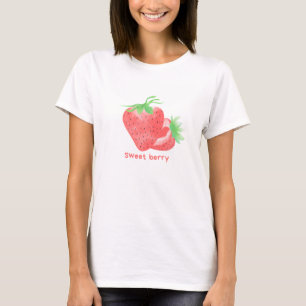 かわいい甘いベリーTシャツ Tシャツ