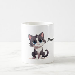 かわいい甘いマンガ猫マグカップ コーヒーマグカップ