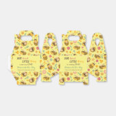 かわいい甘い小さなハニービー誕生日ありがとう フェイバーボックス (折り畳みなし)