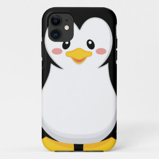 かわいい甘い小さなペンギンのキャラクター iPhone 11 ケース