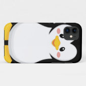 かわいい甘い小さなペンギンのキャラクター Case-Mate iPhoneケース (裏面(横))