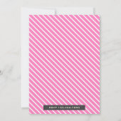 かわいい甘い愛らしいユニコーン赤ちゃんシャワー招待状 招待状 (裏面)