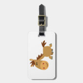 かわいい甘い漫画の馬のラゲッジタグ ラゲッジタグ (正面縦)