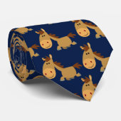 かわいい甘い漫画の馬ネクタイ ネクタイ (ロール)