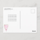 かわいい甘い1キャンディキッズキャンディランド1st誕生日 ポストカード (裏面)