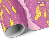 かわいい生き物の包装紙 ラッピングペーパー (ロールコーナー)