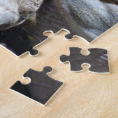 かわいい生意気なベビーワニ ジグソーパズル (側面)