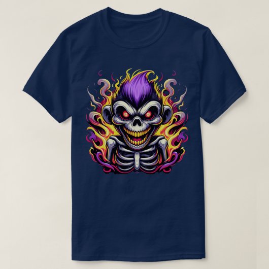 かわいい生意気なモンキーハロウィーンデザイン子供へ1 Tシャツ (デザイン正面)