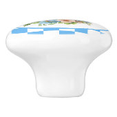 かわいい田舎のチキン好き セラミックノブ (側面)