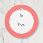 かわいい田舎の牛 フェイバータグ (裏面)