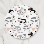 かわいい田舎の牛 フェイバータグ (正面)