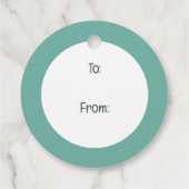 かわいい田舎の牛 フェイバータグ (裏面)