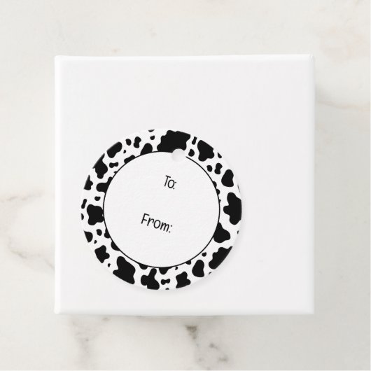 かわいい田舎の牛 フェイバータグ (インサイチュ)